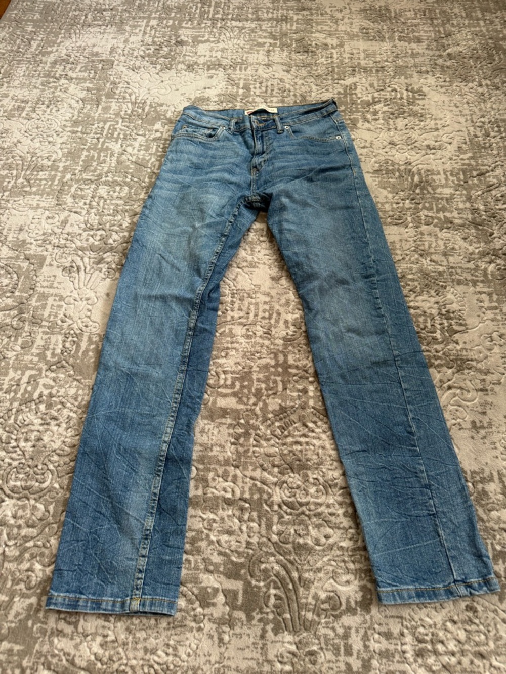 Levis 502 16 Regular Taper 28 x 28 Blue Jeans